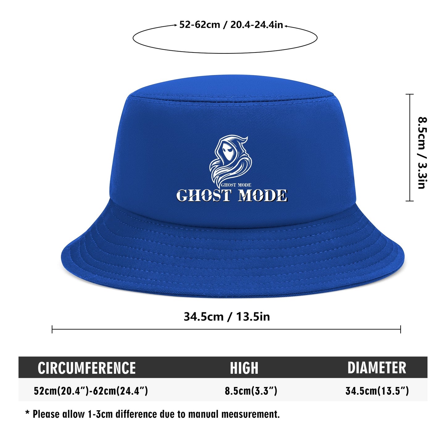 Ghost Mode Bucket Hats - Colours