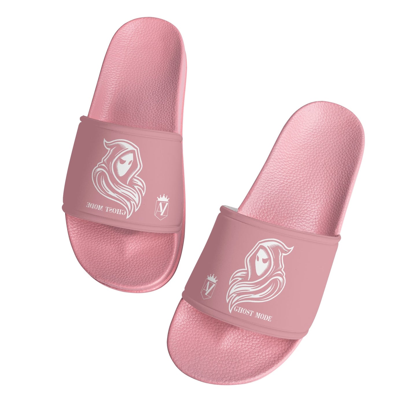 Ghost Mode Womens Lightweight Non-Slip Slides - Pink