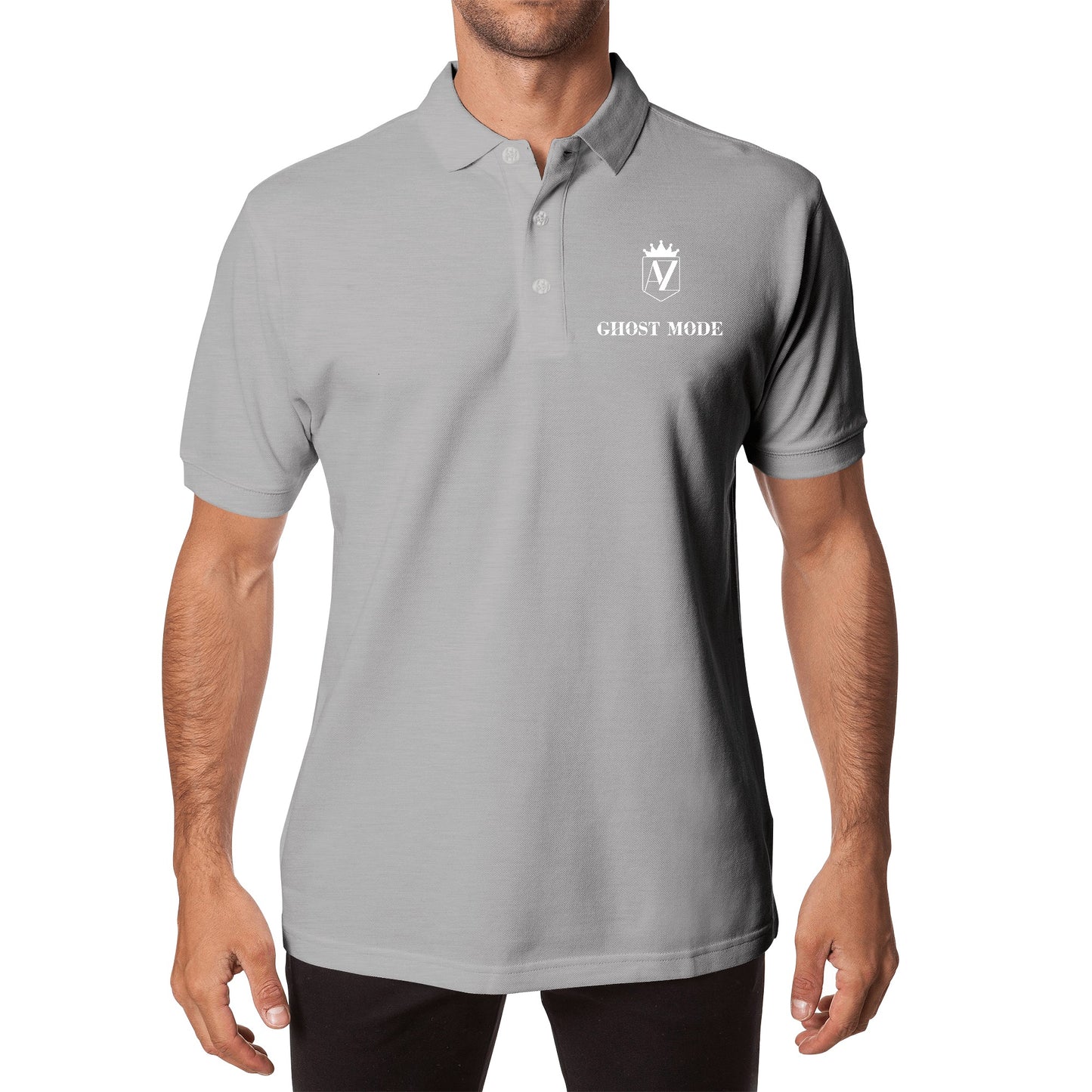 Ghost Mode Cotton Polo Shirt