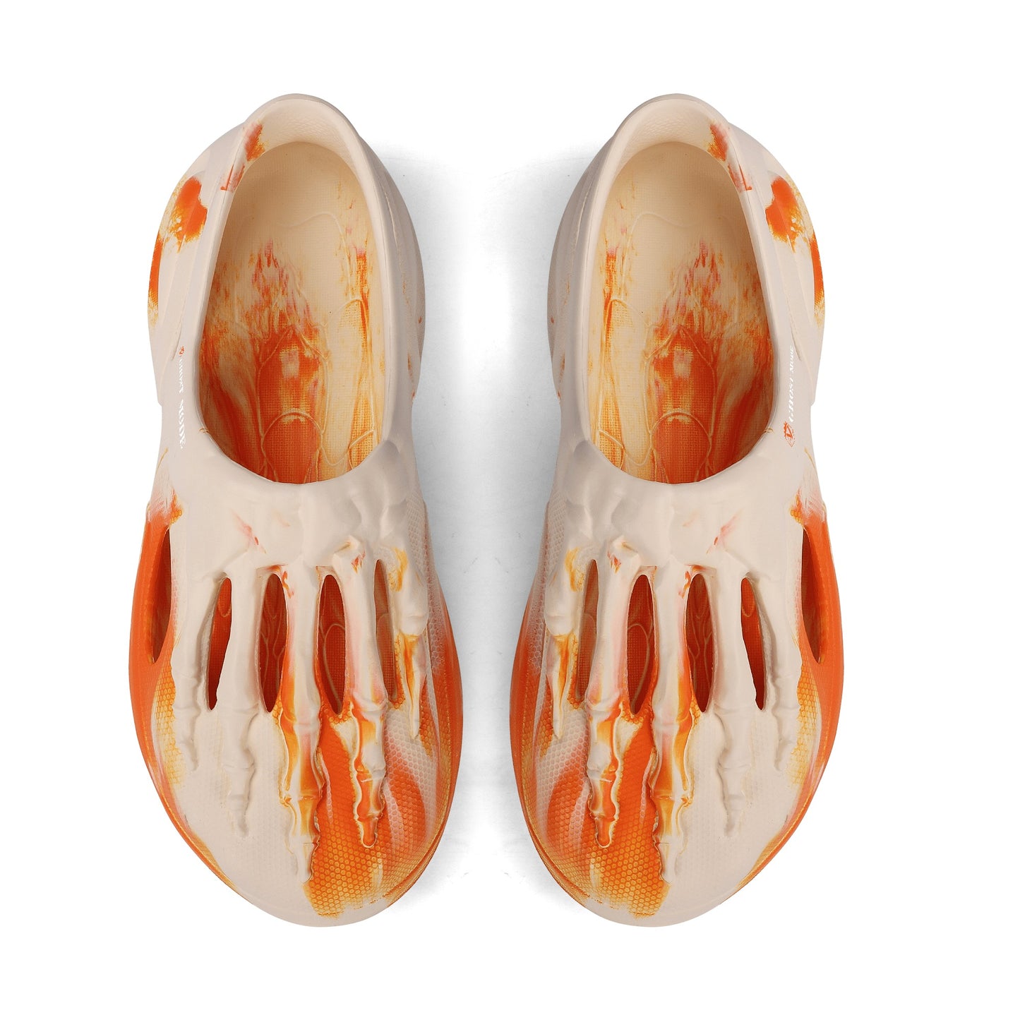 Mens AZ Ghost Mode Clogs - Orange