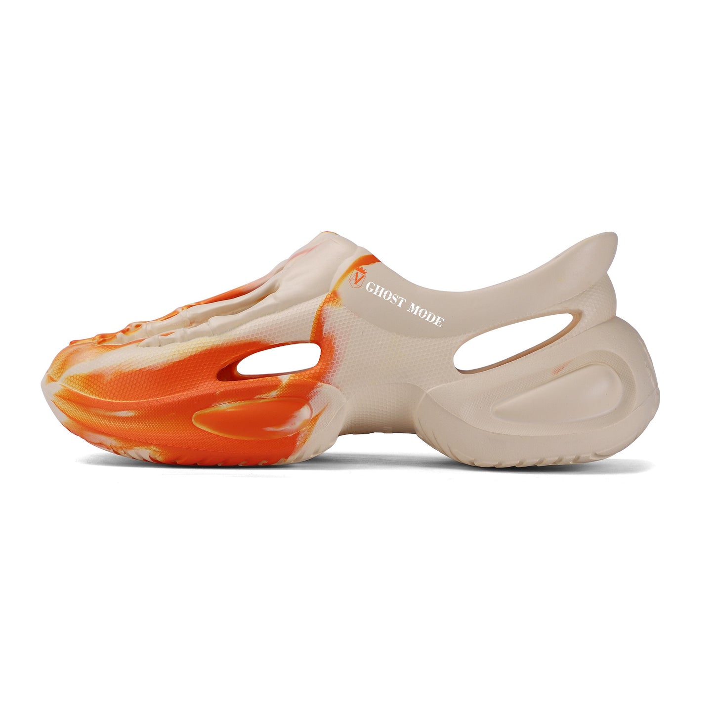 Mens AZ Ghost Mode Clogs - Orange