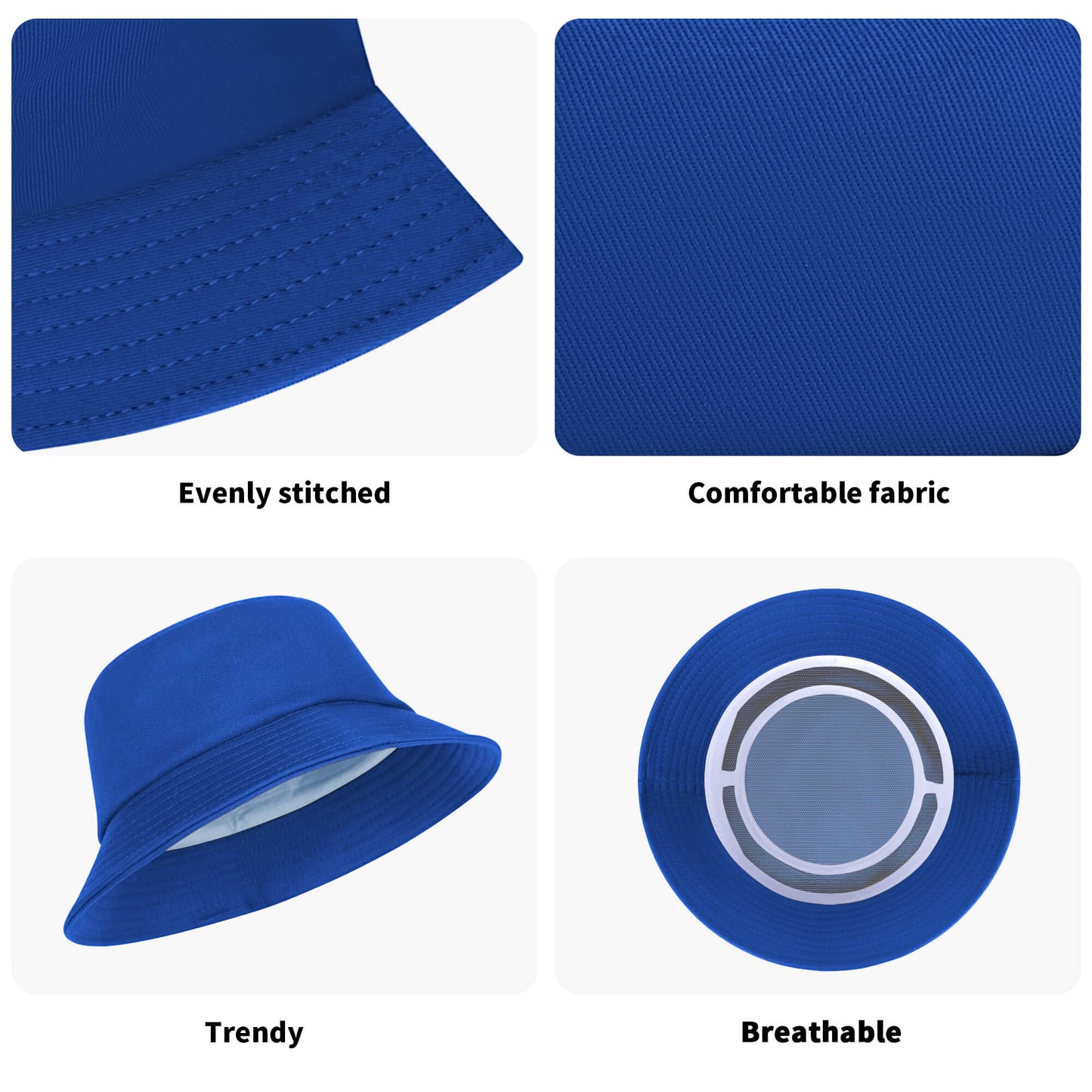 Ghost Mode Bucket Hats - Colours